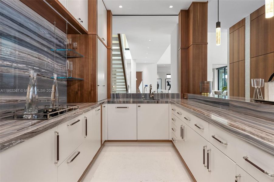 Furnished interior view inside a new home in , Fort Lauderdale (Image 64).