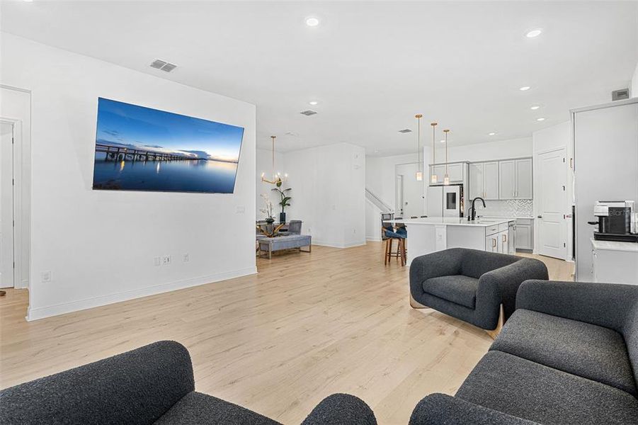 Furnished interior view inside a new home in Weslyn Park at Sunbridge, St. Cloud (Image 16).