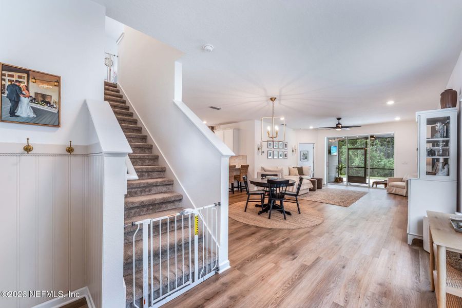 Furnished interior view inside a new home in , St. Augustine (Image 34).