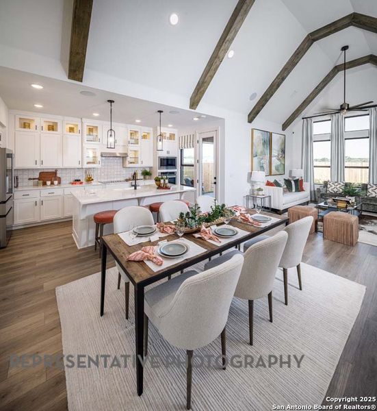 Furnished interior view inside a new home in , Castroville (Image 15).