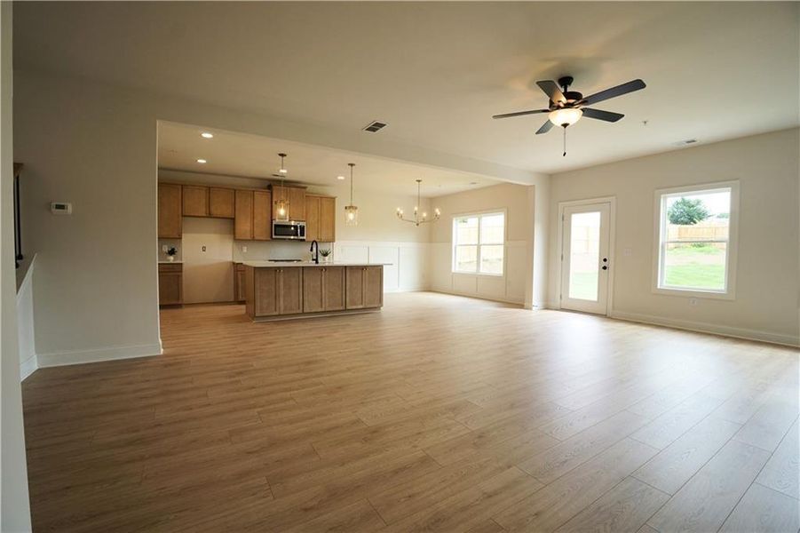 Spacious, unfurnished interior of a new home in , Marietta (Image 19). Spacious, unfurnished interior of a new home in , Marietta (Image 19).
