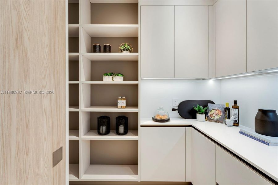 Close-up of interior finishes inside a home in , Miami (Image 21).