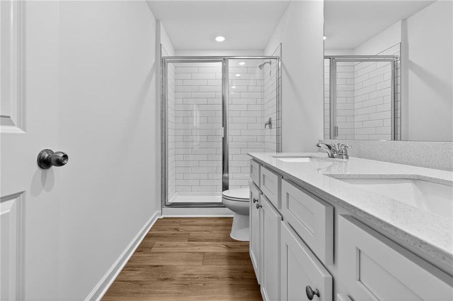 Furnished interior view inside a new home in Lexington Meadows, Athens (Image 12).
