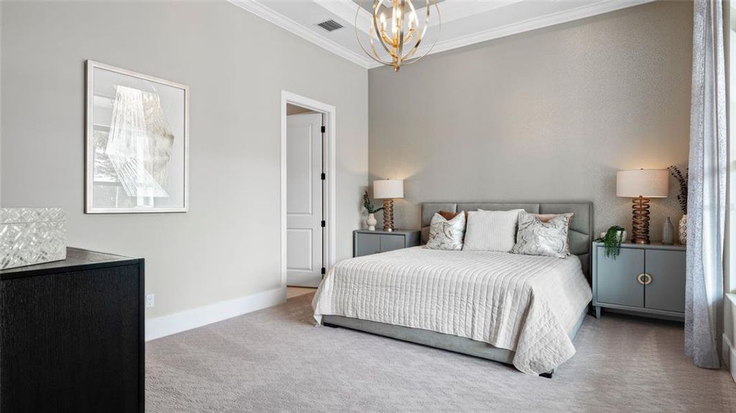 Furnished interior view inside a new home in Cresswind at Lake Harris, Tavares (Image 14). Furnished interior view inside a new home in Cresswind at Lake Harris, Tavares (Image 14).