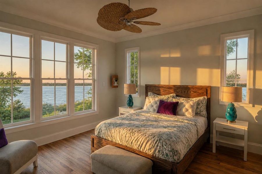 Furnished interior view inside a new home in , Crystal River (Image 8).