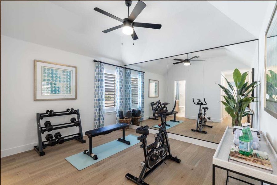 Representative Secondary Bedroom - some options shown