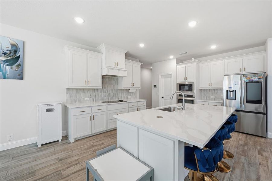 Furnished interior view inside a new home in , Midlothian (Image 24).