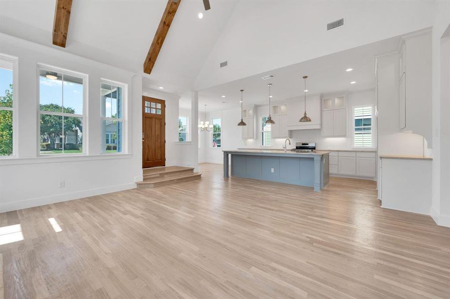 Furnished interior view inside a new home in , Midlothian (Image 10).