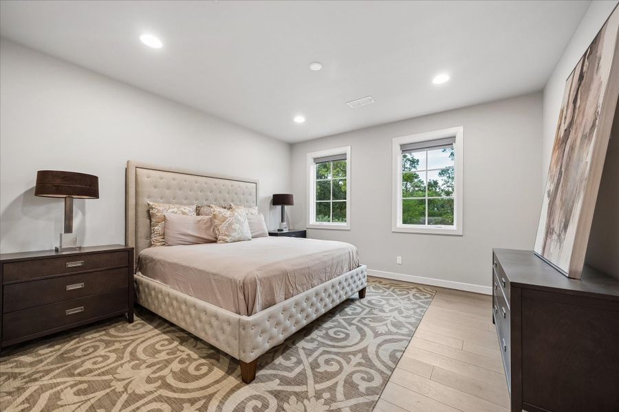 Furnished interior view inside a new home in , Houston (Image 34).