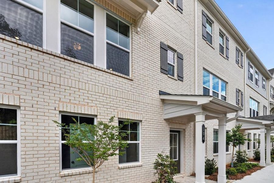 Exterior details and patio area of a home in Chandler Run, Tucker (Image 23). Exterior details and patio area of a home in Chandler Run, Tucker (Image 23).