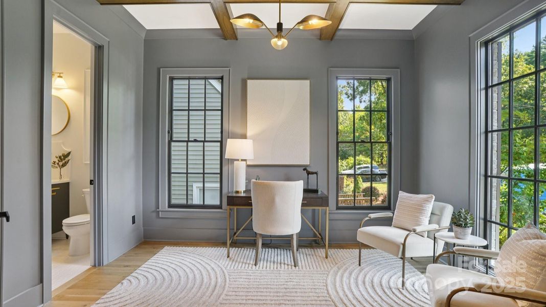 Furnished interior view inside a new home in , Charlotte (Image 7).