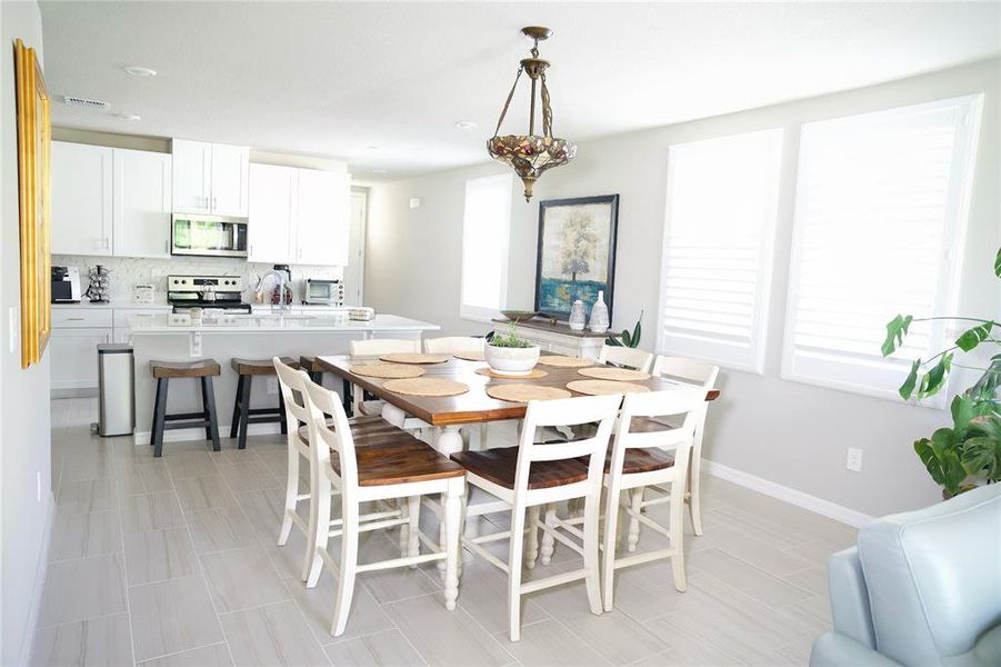 Furnished interior view inside a new home in Park East, Plant City (Image 8). Furnished interior view inside a new home in Park East, Plant City (Image 8).
