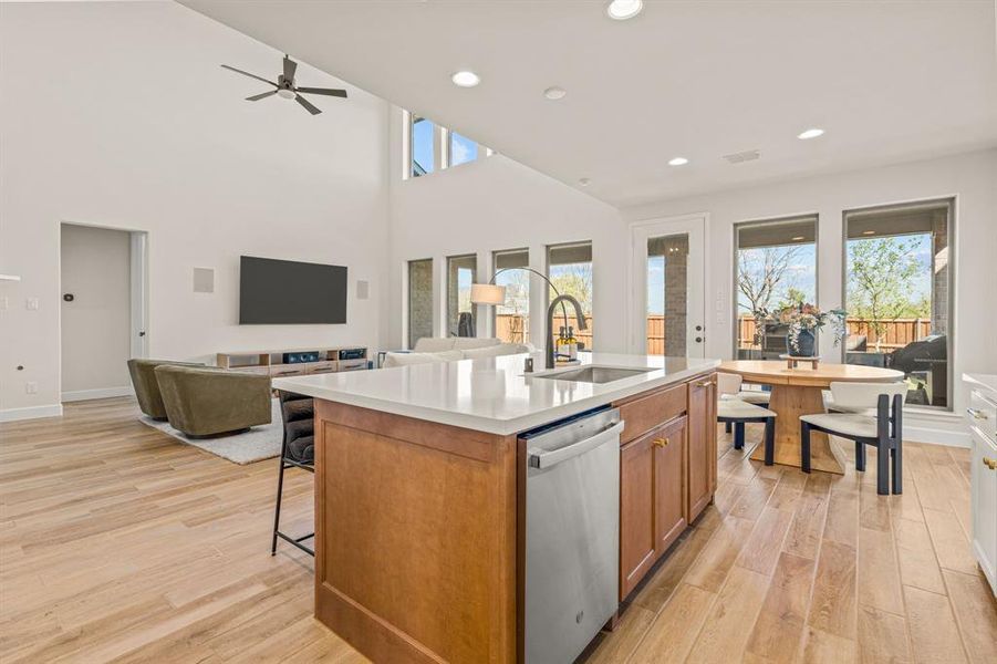 Furnished interior view inside a new home in Walsh, Fort Worth (Image 25).