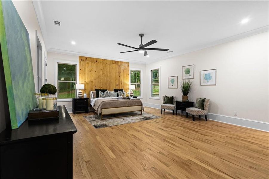 Furnished interior view inside a new home in , Gainesville (Image 41).