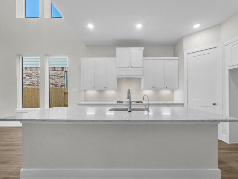 Furnished interior view inside a new home in Oakhill Reserve, Tomball (Image 8).