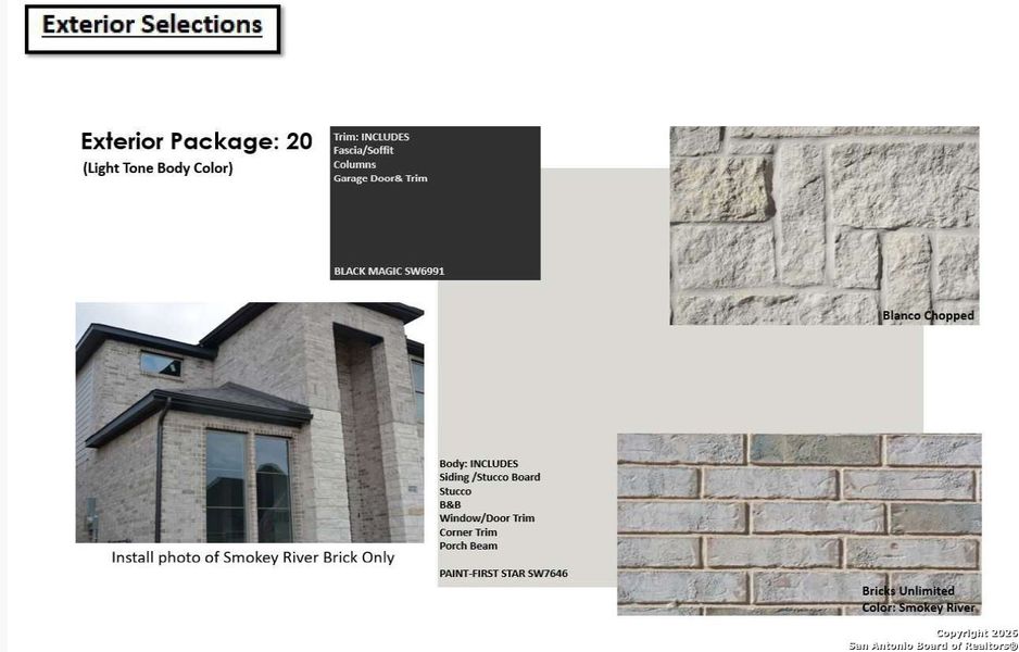 Sample of building materials used in homes in Nopal Valley, San Antonio (Image 4).