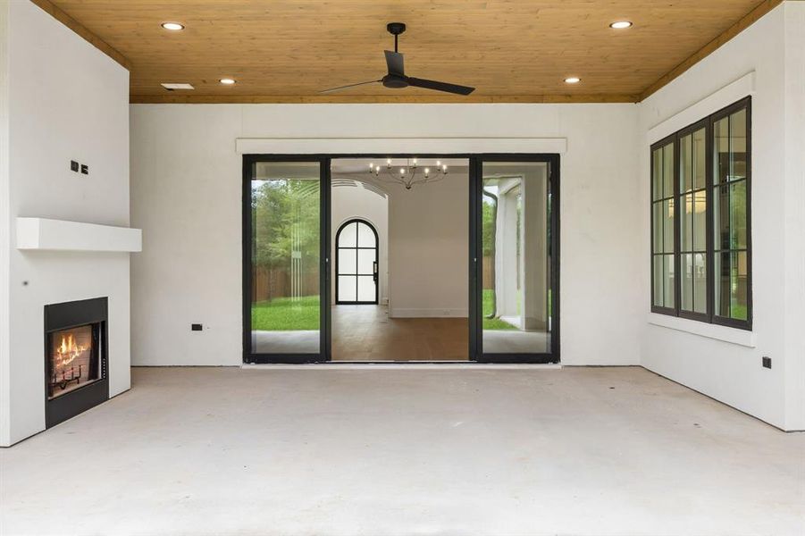 Exterior details and patio area of a home in , Keller (Image 28). Exterior details and patio area of a home in , Keller (Image 28).