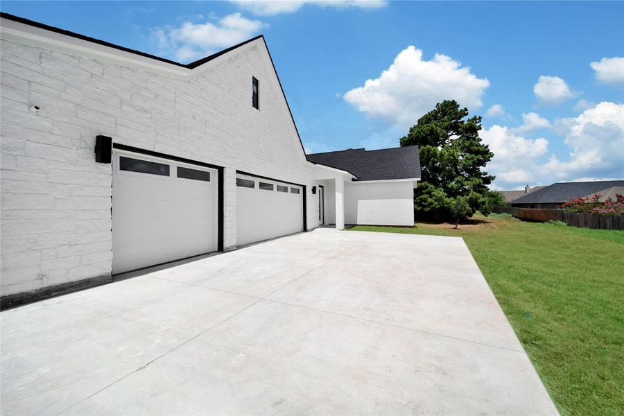 Exterior details and patio area of a home in , Montgomery (Image 3). Exterior details and patio area of a home in , Montgomery (Image 3).