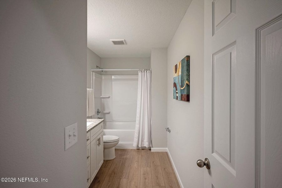 Furnished interior view inside a new home in , Jacksonville (Image 35).