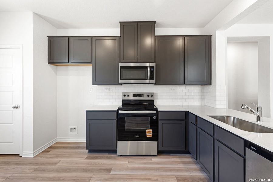 Furnished interior view inside a new home in Knox Ridge, Converse (Image 9).