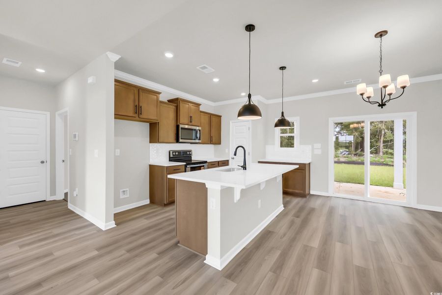 Furnished interior view inside a new home in Briarfield, Conway (Image 7).