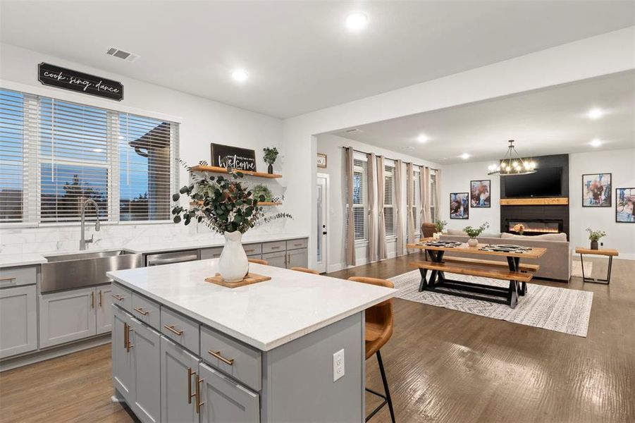 Furnished interior view inside a new home in The Arbors Midlothian, Midlothian (Image 18). Furnished interior view inside a new home in The Arbors Midlothian, Midlothian (Image 18).