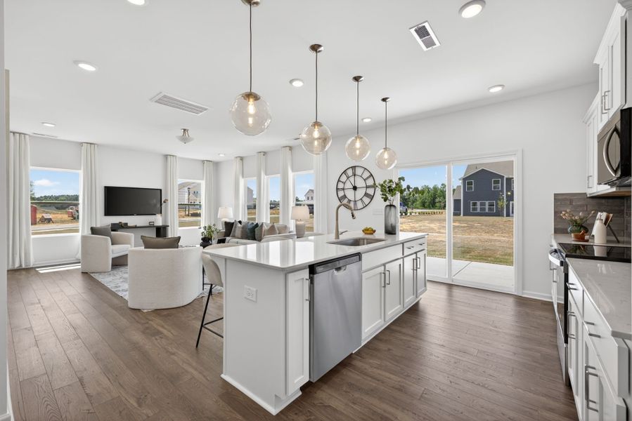 Furnished interior view inside a new home in Nathans Ridge, Lillington (Image 5).