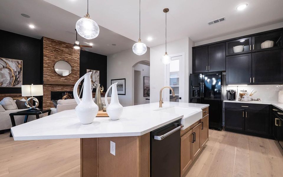 Furnished interior view inside a new home in Marvida, Cypress (Image 7).