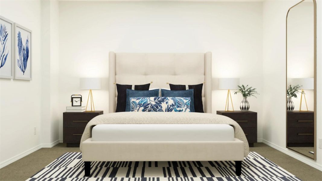 Furnished interior view inside a new home in Woodfield Preserve: Ridgepointe Collection, Georgetown (Image 10).