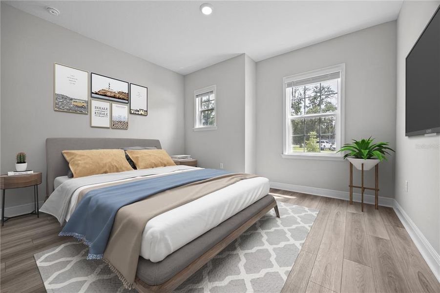 Furnished interior view inside a new home in , Newberry (Image 13).