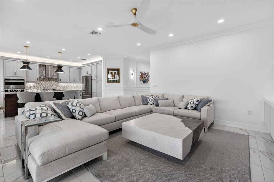 Furnished interior view inside a new home in , Port St. Lucie (Image 40).