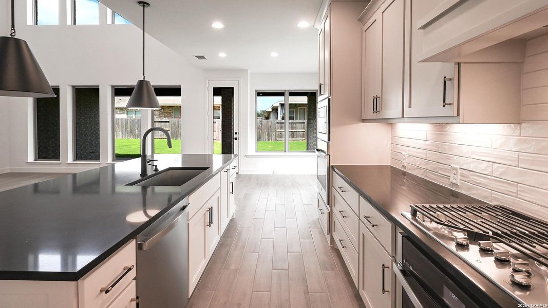 Furnished interior view inside a new home in Veramendi, New Braunfels (Image 14).