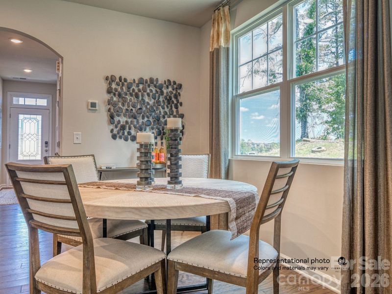 Furnished interior view inside a new home in Redhawk, Belmont (Image 4).