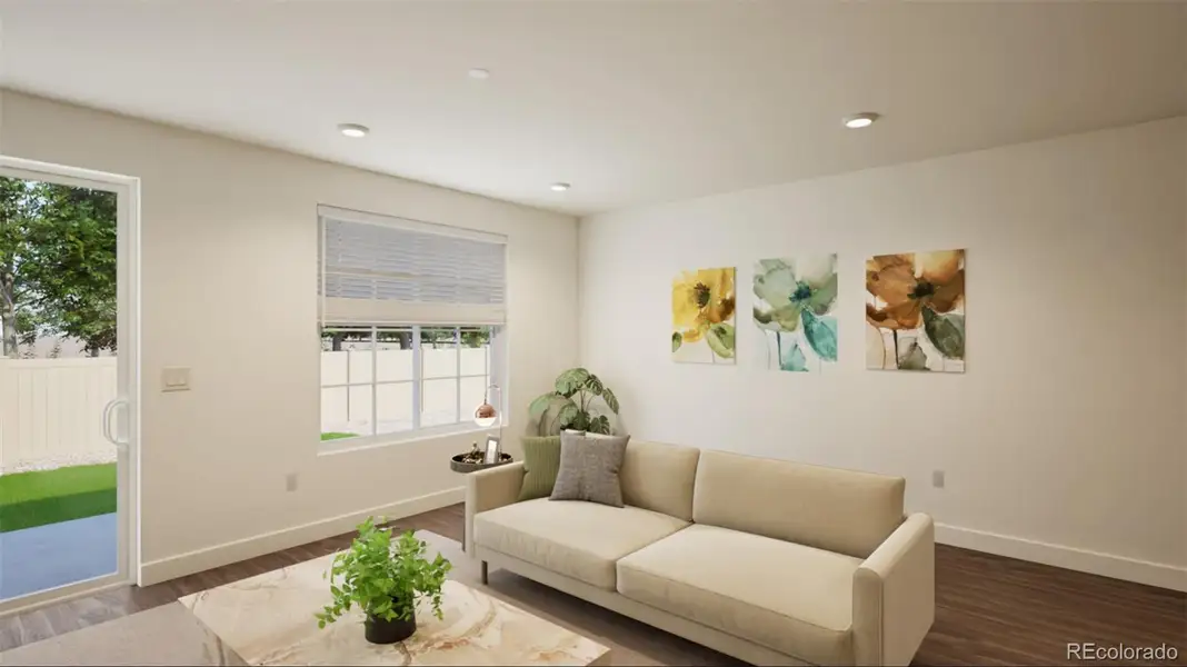 Furnished interior view inside a new home in , Aurora (Image 5).