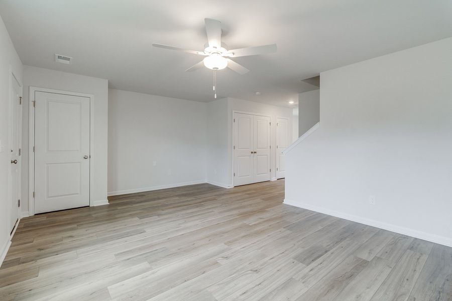 Spacious, unfurnished interior of a new home in Padgett Commons, Hopkins (Image 12). Spacious, unfurnished interior of a new home in Padgett Commons, Hopkins (Image 12).