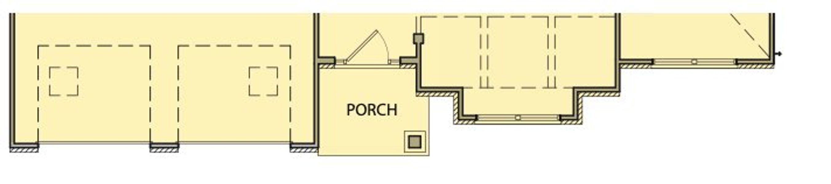 2D floor plan layout for the Benjamin II by Kerley Family Homes in Springside Reserve, Powder Springs, GA (Image 5).