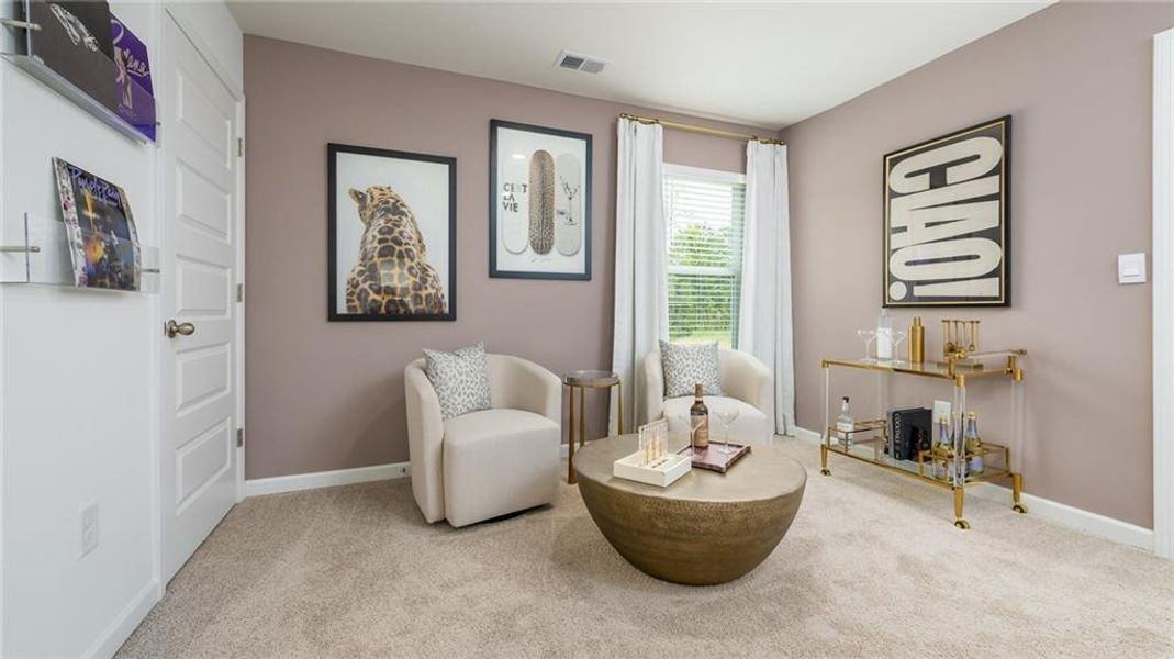 Furnished interior view inside a new home in Mableton Station, Mableton (Image 9). Furnished interior view inside a new home in Mableton Station, Mableton (Image 9).