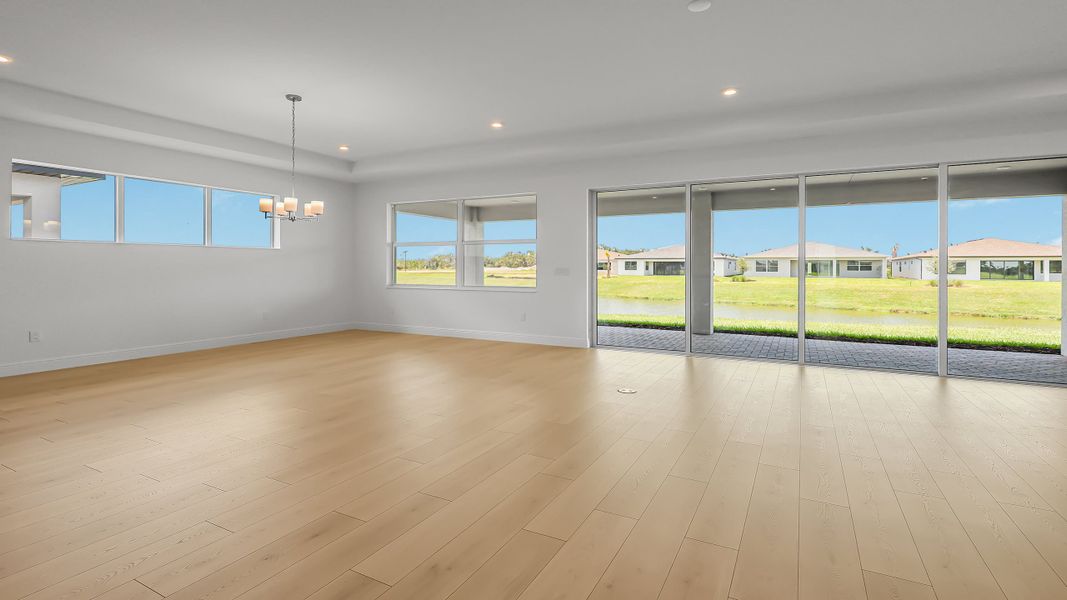 Spacious, unfurnished interior of a new home in Woodland Preserve, Parrish (Image 29).