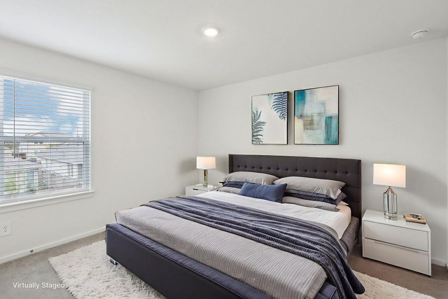 Furnished interior view inside a new home in Southwinds, Baytown (Image 15). Furnished interior view inside a new home in Southwinds, Baytown (Image 15).