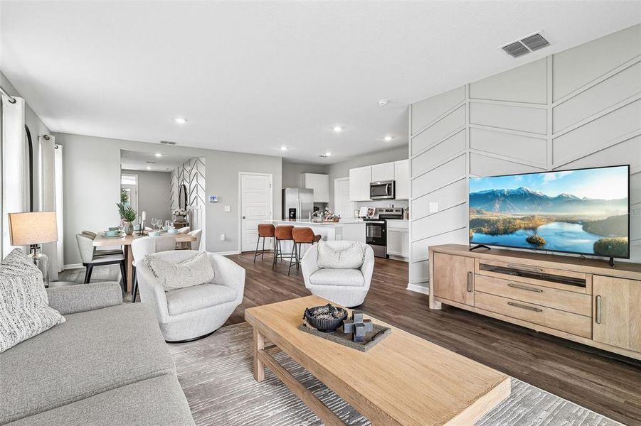 Furnished interior view inside a new home in , Haines City (Image 20).