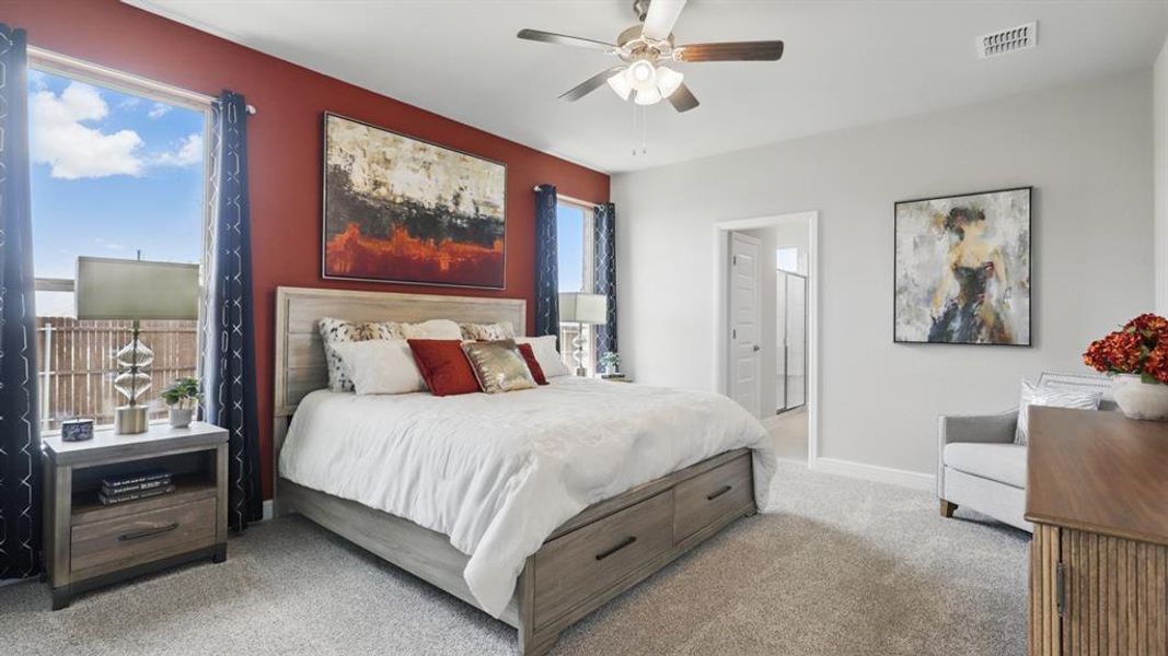 Furnished interior view inside a new home in Legado, Cleburne (Image 8).