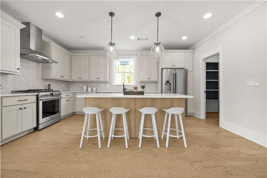 Furnished interior view inside a new home in , Scottdale (Image 13).