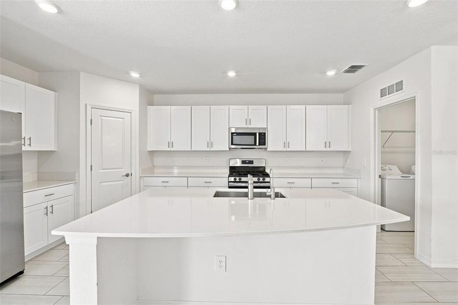 Furnished interior view inside a new home in Two Rivers, Zephyrhills (Image 12). Furnished interior view inside a new home in Two Rivers, Zephyrhills (Image 12).