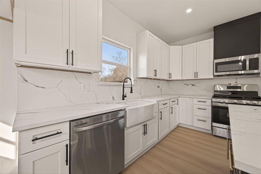 Furnished interior view inside a new home in , Houston (Image 6).
