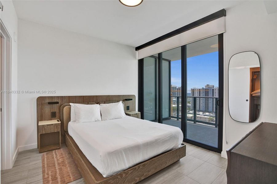 Furnished interior view inside a new home in , Miami Beach (Image 14).