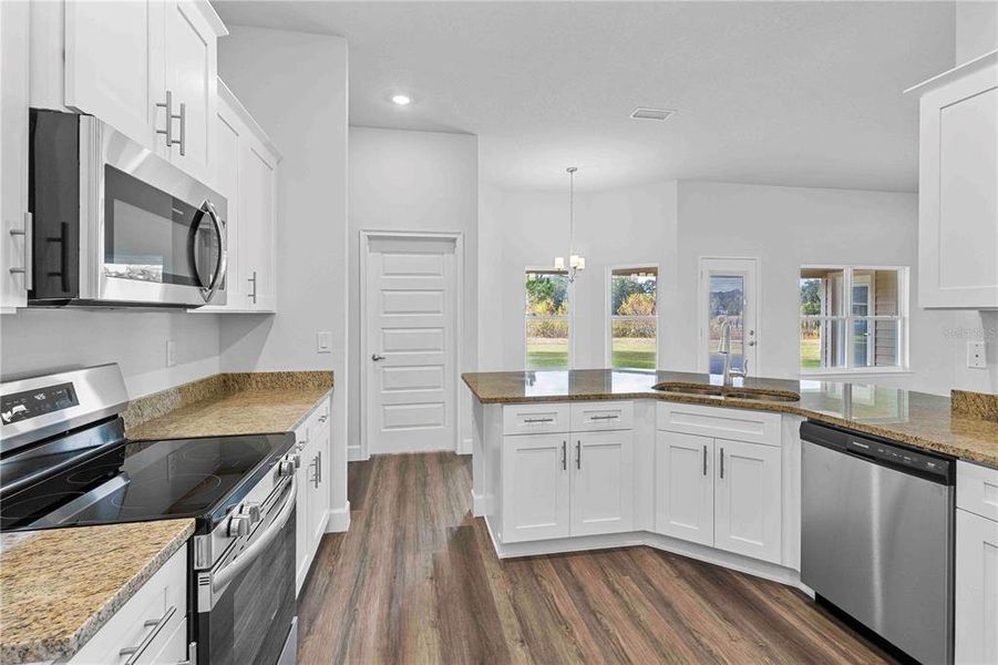 Furnished interior view inside a new home in The Preserve at Laurel Lake, Lake City (Image 5).