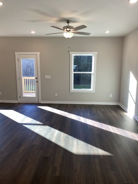 Representative unfurnished interior of a home built from the Carter by Foundation Home Builders LLC in Stallings Grove, Spring Hope (Image 15).