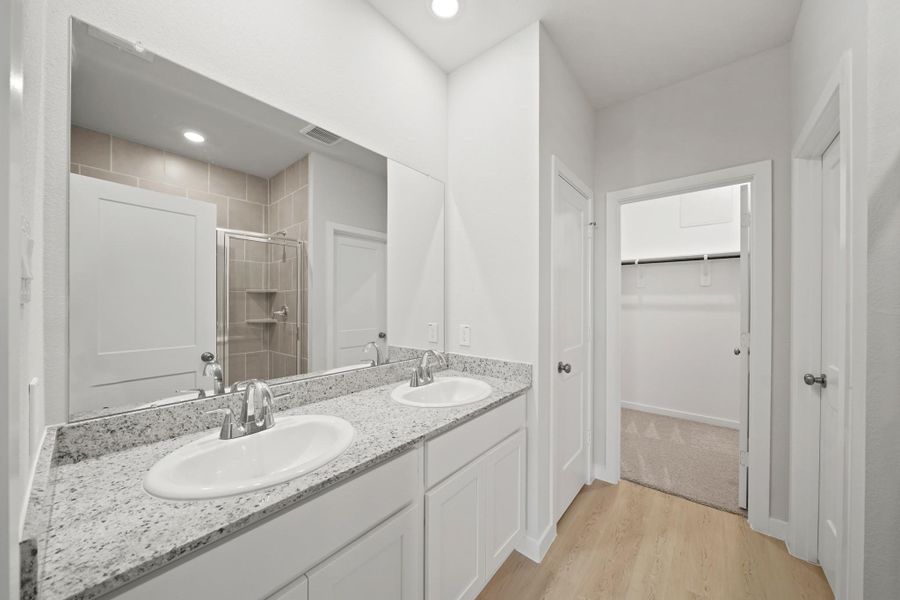 Furnished interior view inside a new home in Riverwood Ranch, Angleton (Image 5).