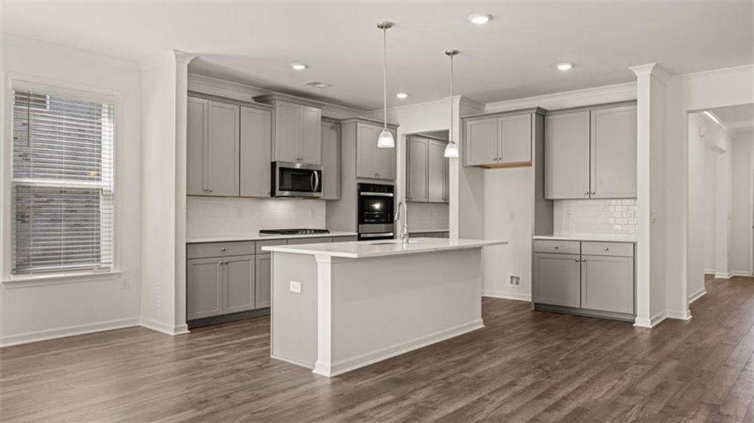 Furnished interior view inside a new home in Westland, Bogart (Image 4).