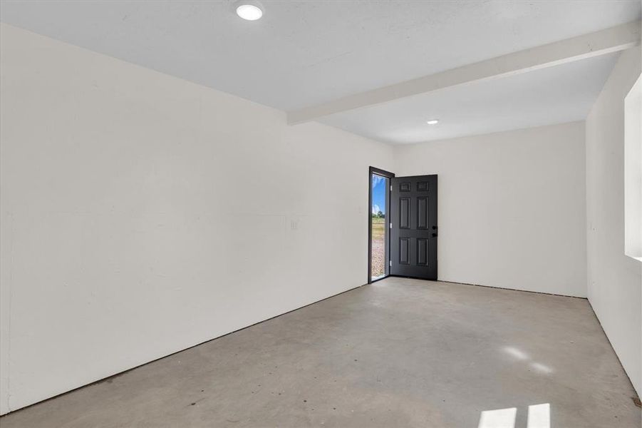 Spacious, unfurnished interior of a new home in , Elm Mott (Image 24). Spacious, unfurnished interior of a new home in , Elm Mott (Image 24).